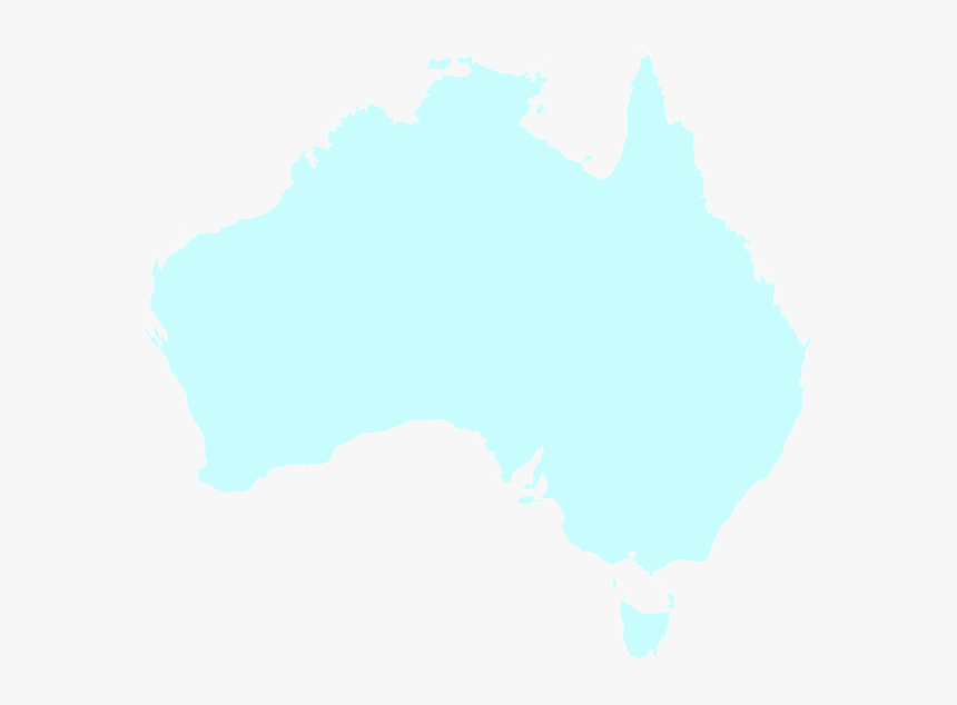 Australia Map Turquoise 2 Svg Clip Arts - Australia New Zealand Population, HD Png Download, Free Download