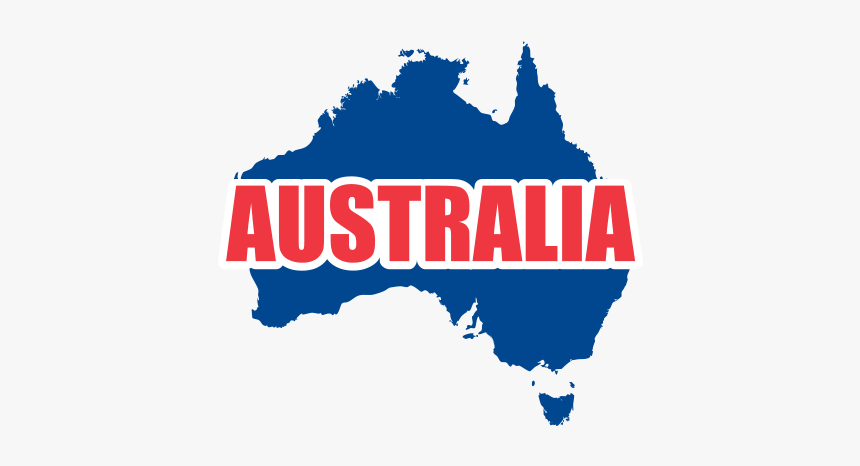 Australia Sign Vector And - Map Of Australia, HD Png Download, Free Download