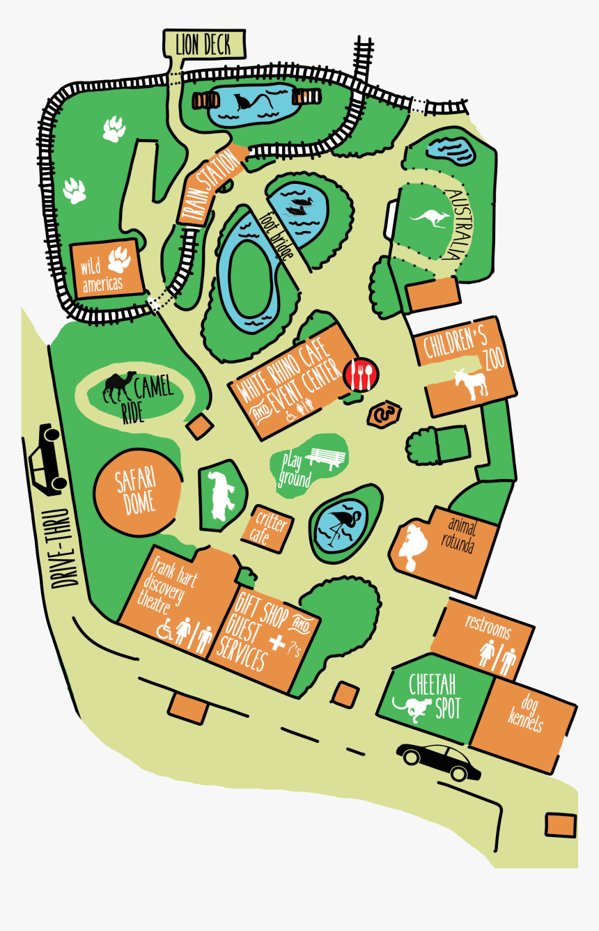 Wildlife Safari Winston Oregon Map, HD Png Download, Free Download