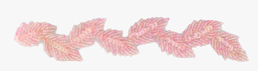 Leaves Beaded & Sequin Applique - Webbing, HD Png Download, Free Download