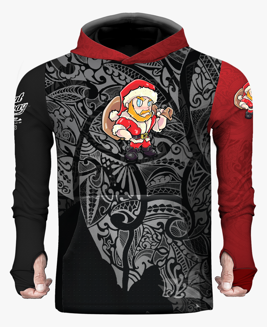 Transparent Evil Santa Png - Hoodie, Png Download - kindpng