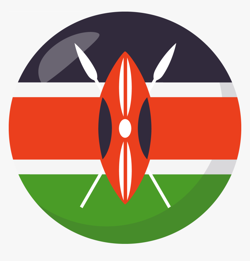 Torn Flag Clip Art - Kenyan Flag, HD Png Download, Free Download