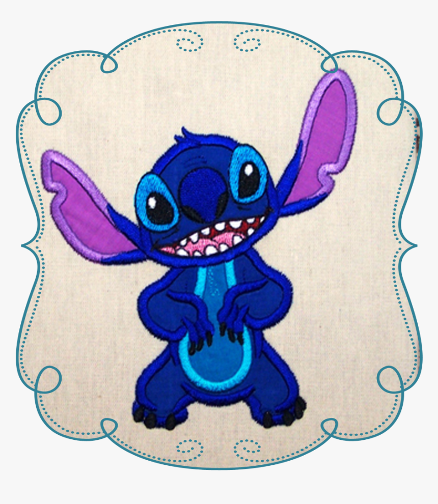 Lace Clipart Stich - Silhouettes Of Disney Characters, HD Png Download, Free Download