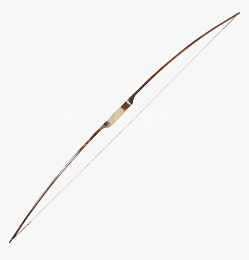 Hd Rustic Youth Longbow With Leather Wrapped Handle - Javelin, HD Png Download, Free Download