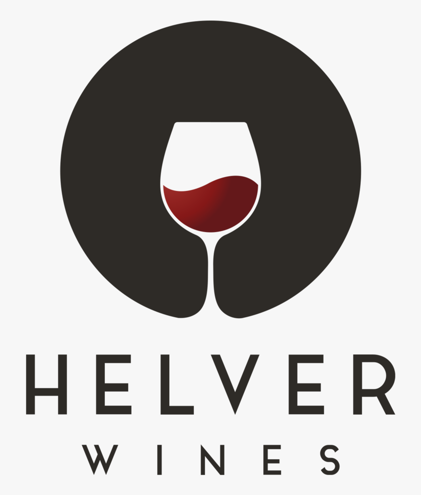 Helver Wines Logo Portrait Colour - Wine Glass, HD Png Download, Free Download