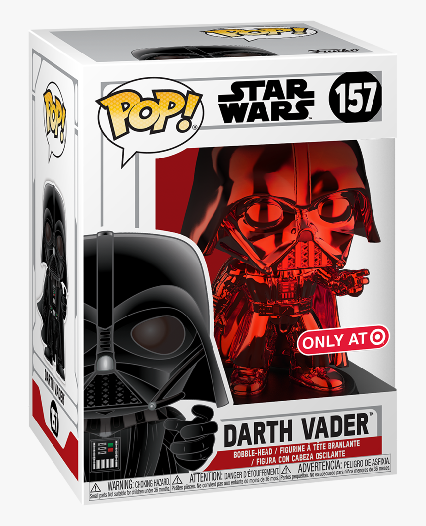 Red Chrome Darth Vader, HD Png Download, Free Download