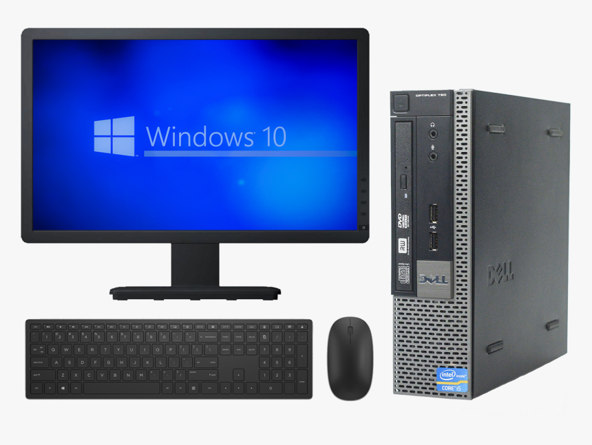 Hp 8300 Elite With Monitor, HD Png Download, Free Download