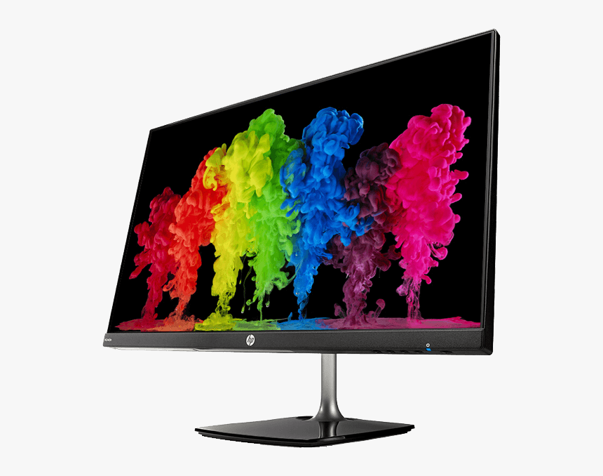 Hp N240h Ips Frameless Monitor-image - Hp N240h 23.8 Monitor 2mw69aa, HD Png Download, Free Download