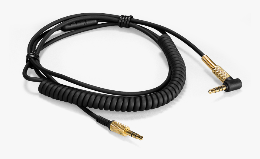 Audio Cable With Mic Black Black"
 Data Srcset="https - Marshall Aux Kabel, HD Png Download, Free Download