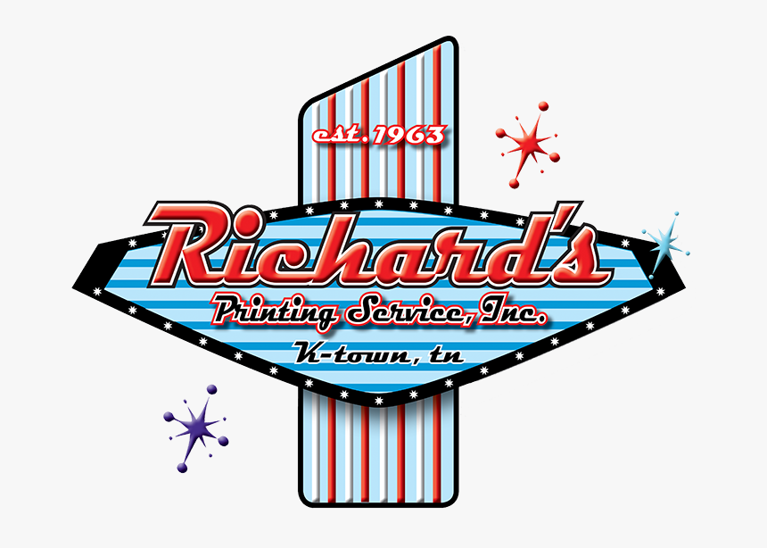 Richard"s Printing Service, Inc - Richard's Printing, HD Png Download, Free Download