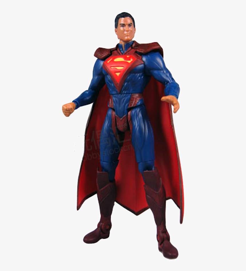 Superman Prototype First Shot Painted Dc Injustice - Action Figure, HD Png Download, Free Download