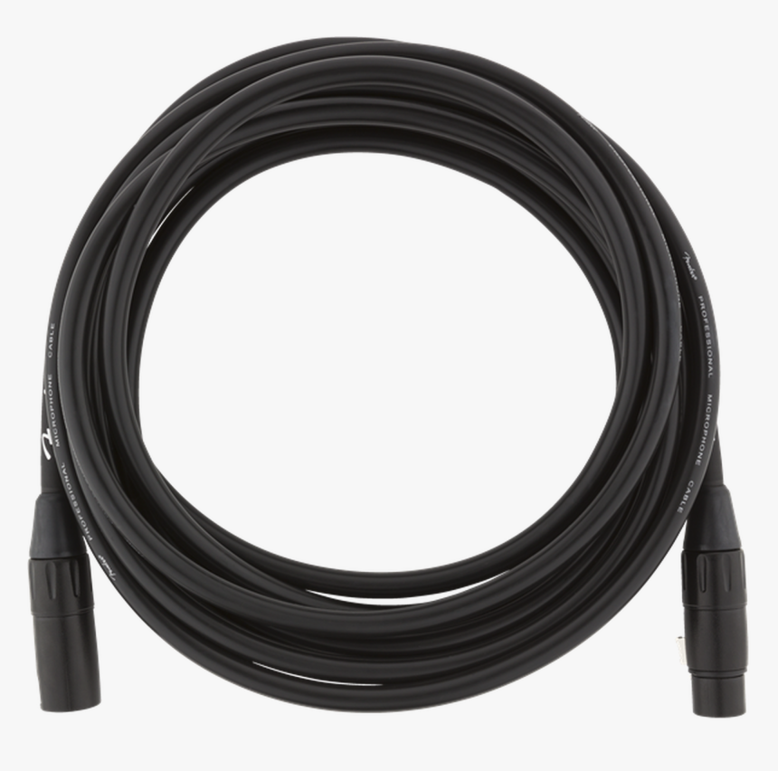 Fender Professional Series Microphone Cable, 15", Black, HD Png Download, Free Download