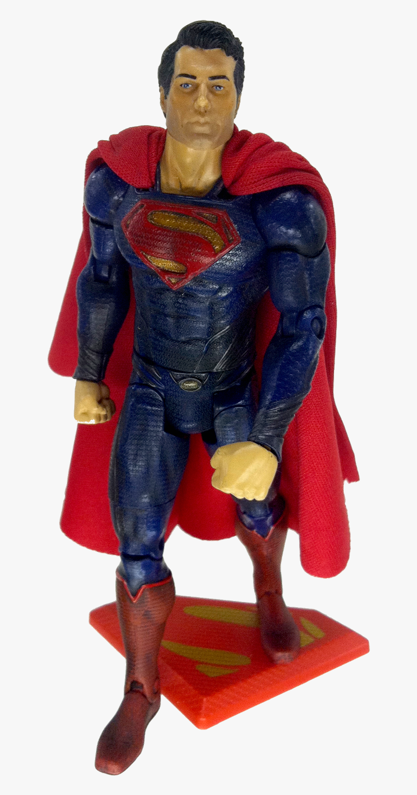 Man Of Steel Movie Masters 2013 Mattel Play Arts Kai - Superman, HD Png Download, Free Download