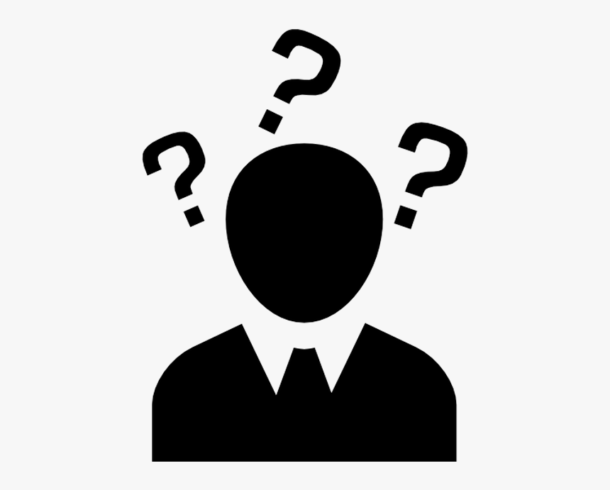 Clip Art Png Freeuse Huge - Man With Question Mark Icon Png, Transparent Png, Free Download