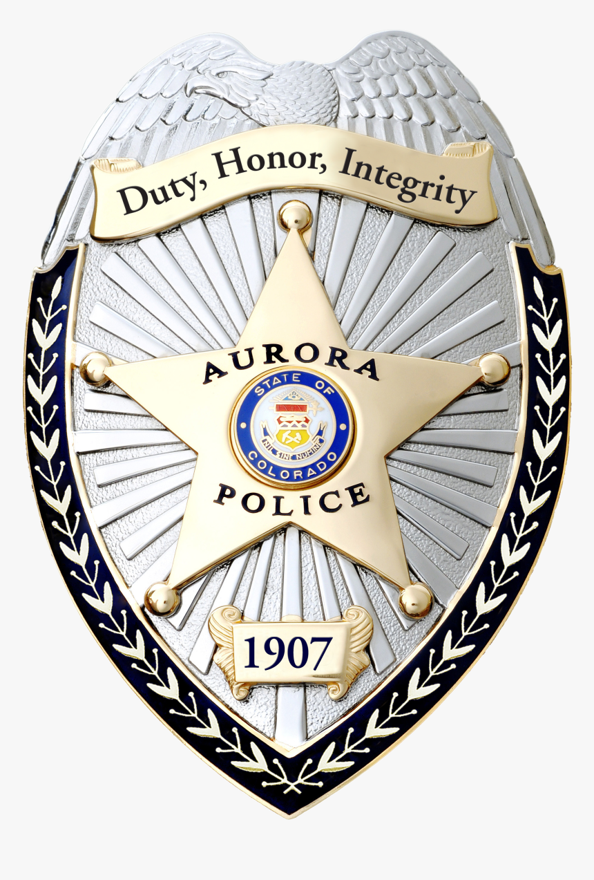 Aurora Police Department Badge, HD Png Download, Free Download