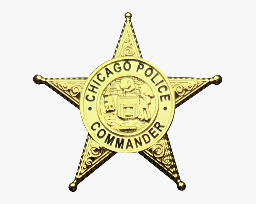 Chicago Police Commander Badge, HD Png Download, Free Download