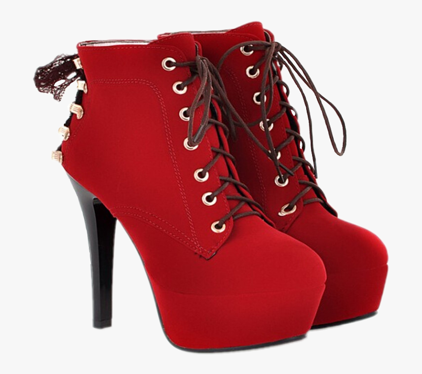#red #shield #highheels #redheels #redshoes - کفش مجلسی دخترانه زرشکی, HD Png Download, Free Download