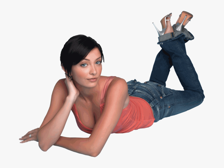 Girl Laying Down Transparent, HD Png Download, Free Download
