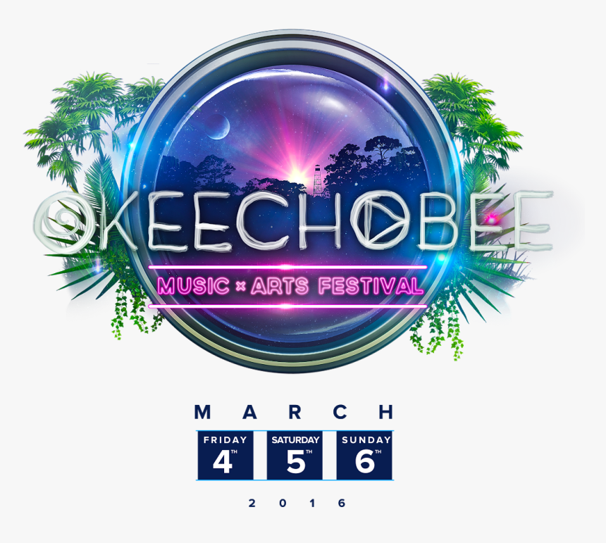 Edm Festival Png - Okeechobee Music Festival 2015, Transparent Png, Free Download