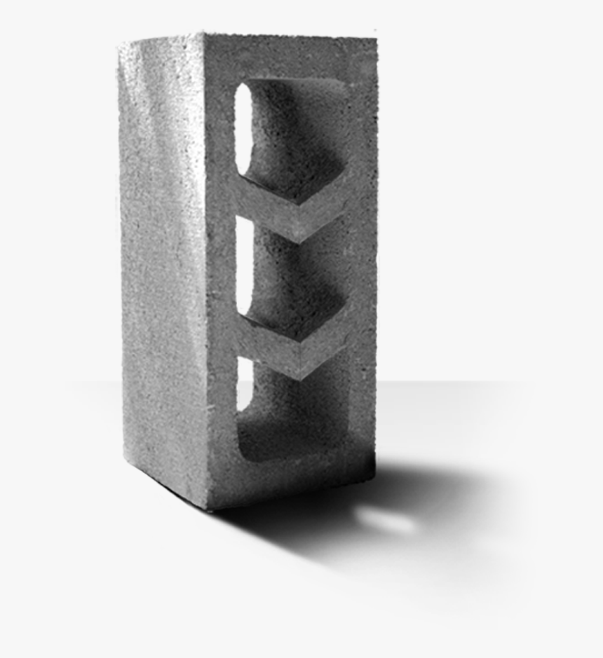 Put Simply, The Cinder Block Represents My Design Philosophy - Monochrome, HD Png Download, Free Download