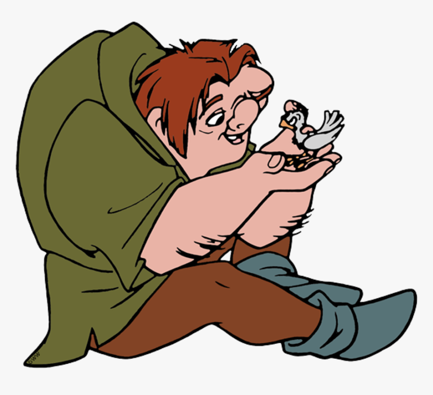 Quasimodo Sitting Down - Vida No Es Un Deporte De Mirones, HD Png Download, Free Download