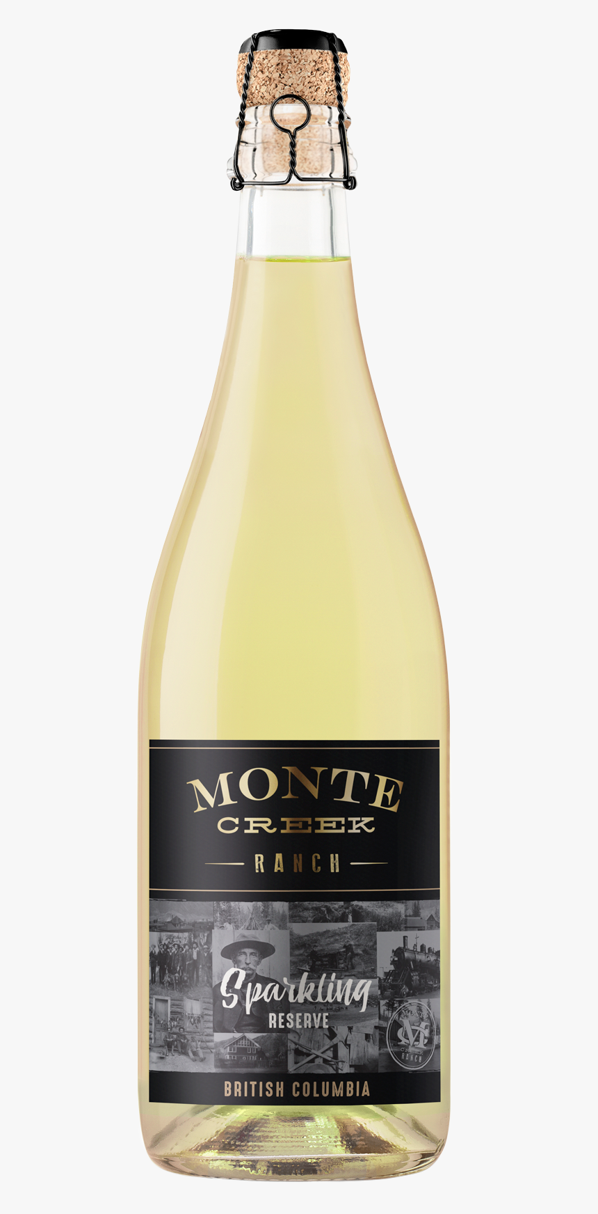 Mcr Reserve Sparkling Nv [web] - Sparkling Wine Monte Creek, HD Png Download, Free Download