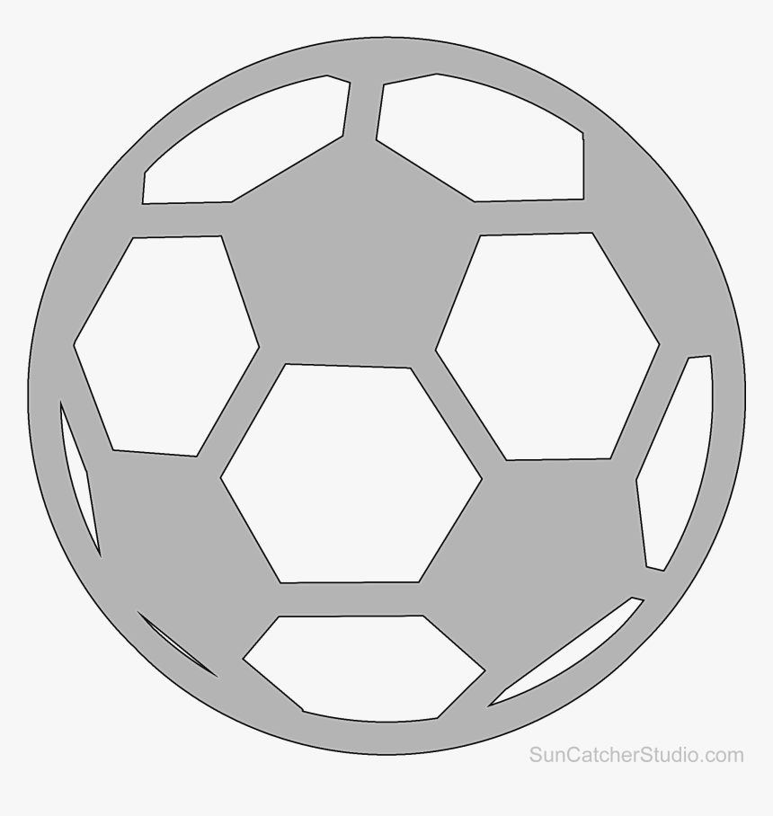 Soccer Ball Pattern Png - Let's Kick Some Balls, Transparent Png, Free Download