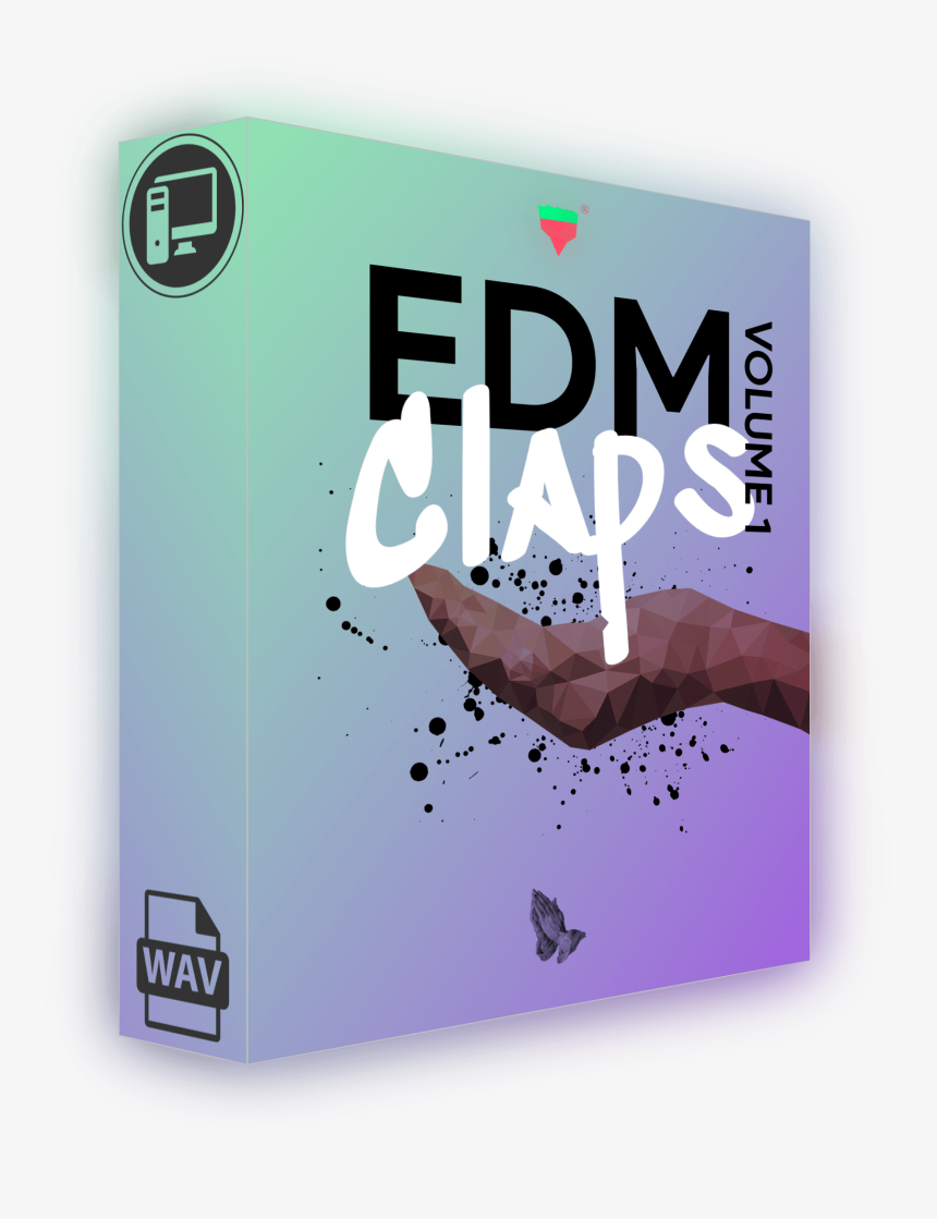 Edm Claps Vol - Graphic Design, HD Png Download, Free Download