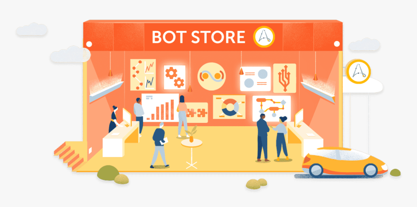 Automation Anywhere Bot Store - Bot Store Automation Anywhere, HD Png Download, Free Download