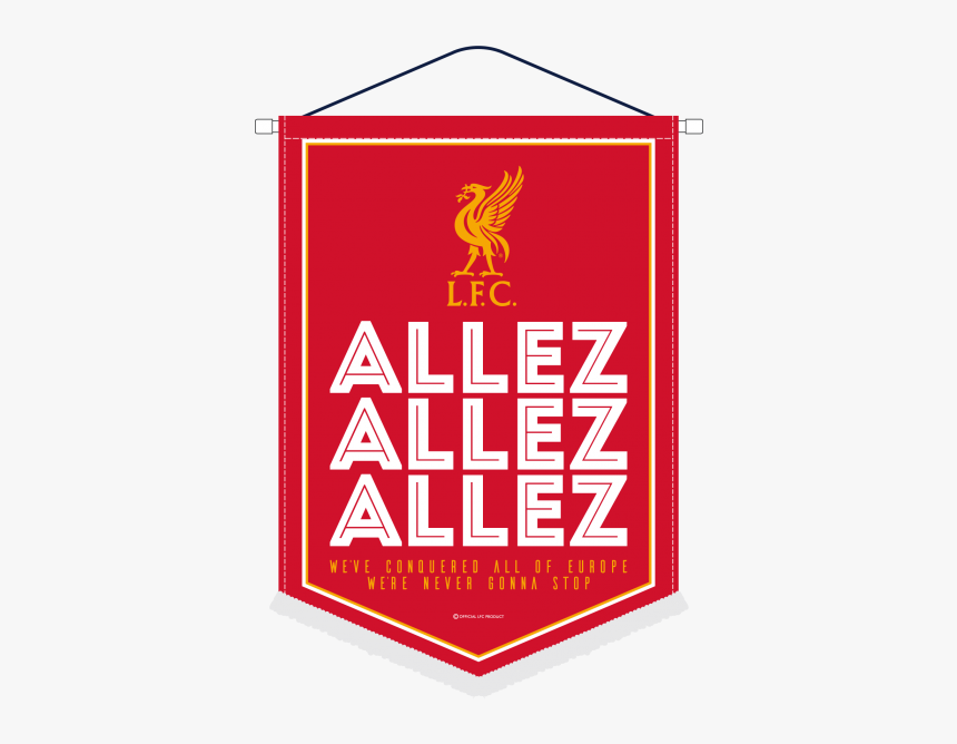 19 Pennant Vector Fringe Huge Freebie Download For - Liverpool Fc Allez Allez Allez, HD Png Download, Free Download