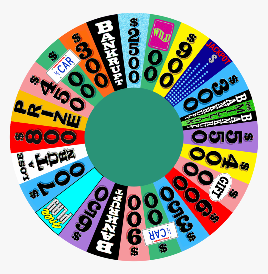 Wheel Of Fortune Wheel 2019, HD Png Download, Free Download