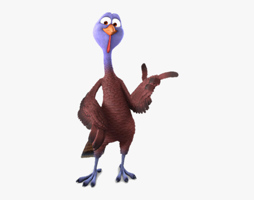 Reggie Turkey Free Birds - Turkey From Free Birds, HD Png Download, Free Download