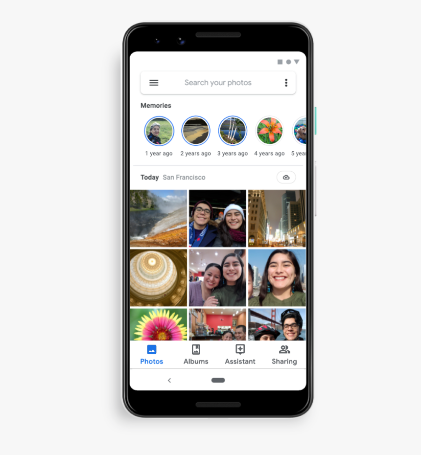 Google Photos Memories Feature, HD Png Download, Free Download