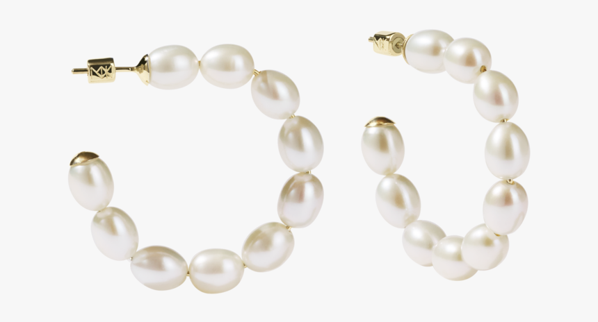 Meadowlark Pearl Hoops, HD Png Download, Free Download