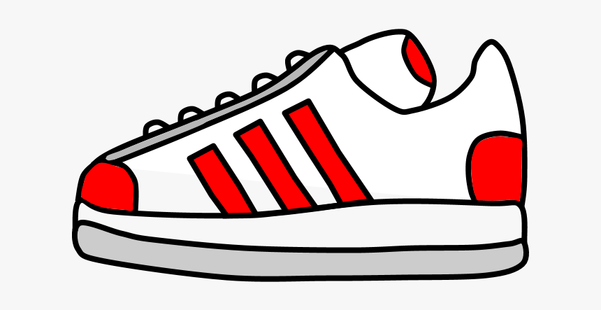 Sneakers, Tennis Shoes, Red Stripes, HD Png Download, Free Download