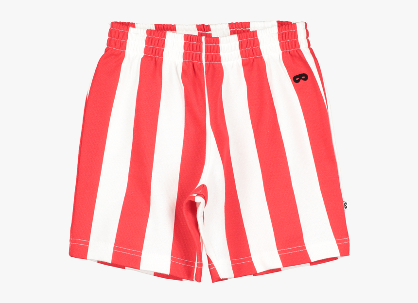 Deck Chair Stripe Shorts, Ecru / Tomato Red - Board Short, HD Png Download, Free Download
