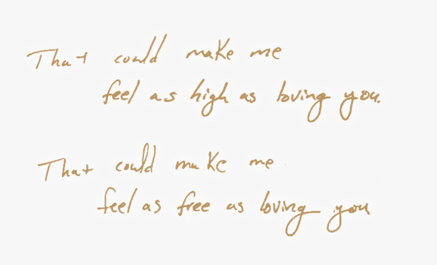 Drugs Lyric Callout 2 - Handwriting, HD Png Download, Free Download