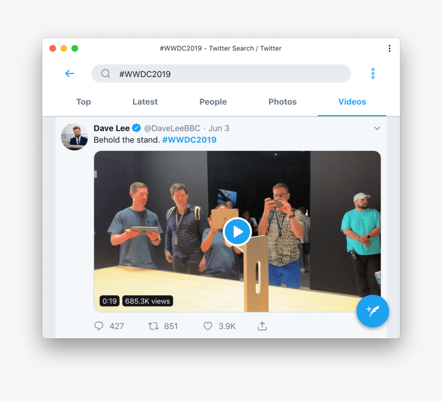 Twitter App - Peana Apple Gif, HD Png Download, Free Download