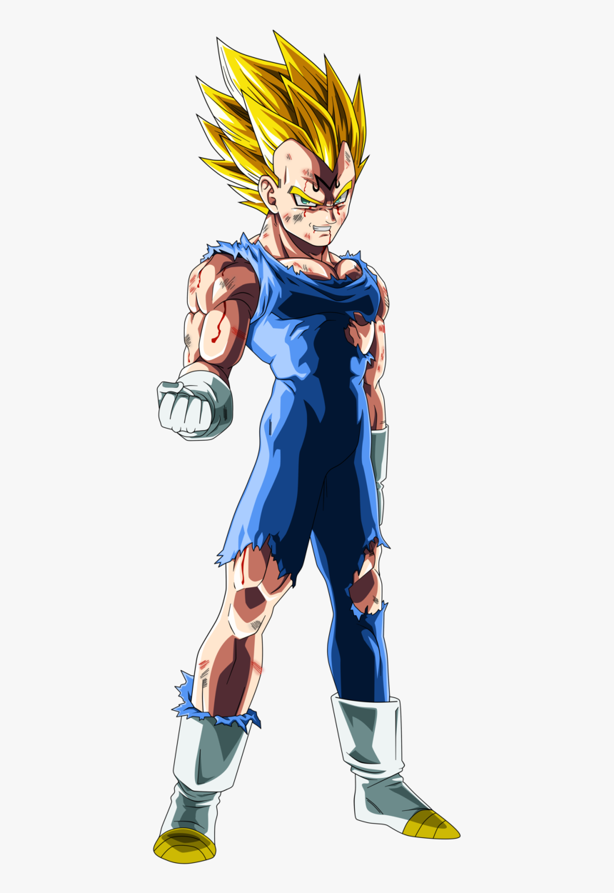 Majin Vegeta Png - Lr Majin Vegeta Hd, Transparent Png, Free Download