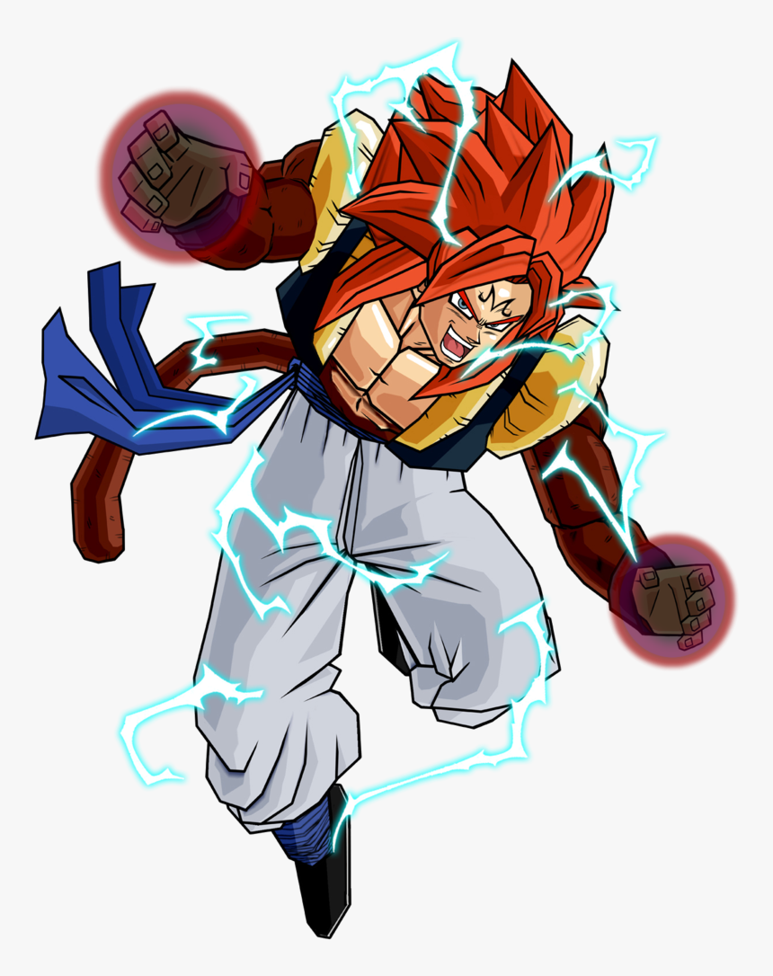 Gogeta Ssj4 Png - Ssj4 Gogeta, Transparent Png, Free Download