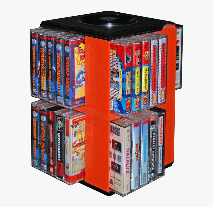 Cassette Box With C64 Games - Commodore 64 Games Collection, HD Png Download, Free Download