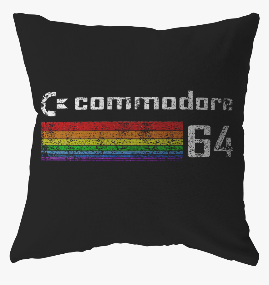 Retro Commodore 64 Pillow"
 Class= - Cushion, HD Png Download, Free Download