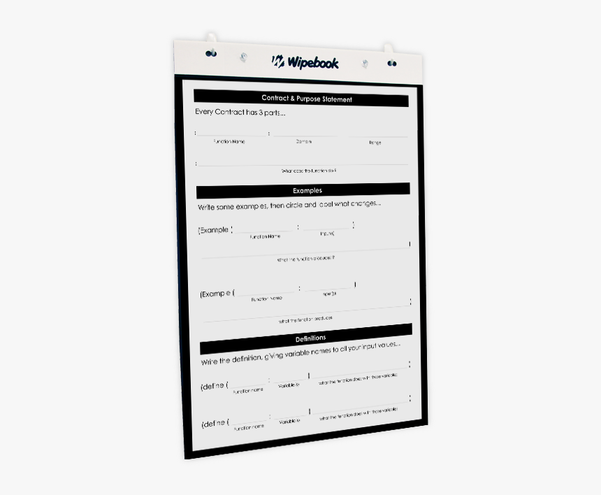 Wipebook Flipchart - Software, HD Png Download, Free Download