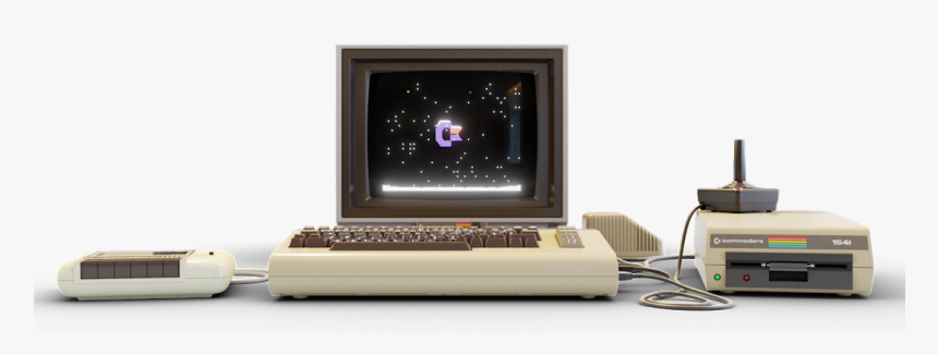 Commodore 64 3d Model, HD Png Download, Free Download