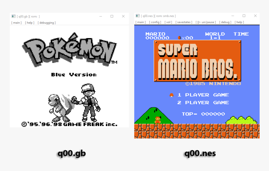 Pokemon Red And Blue Title Screen, HD Png Download, Free Download