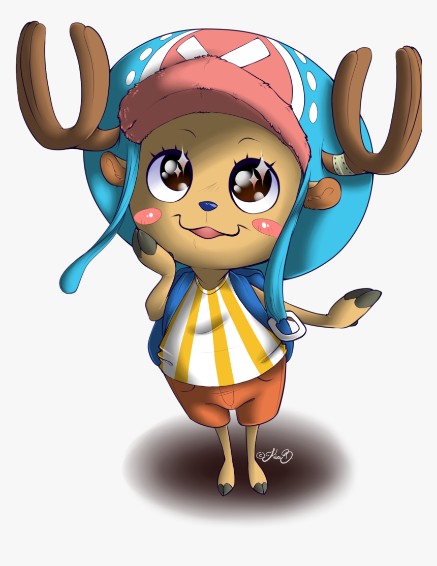 Tony Tony Chopper fanart - Tony Tony Chopper Fan Art, HD Png Download - kin...