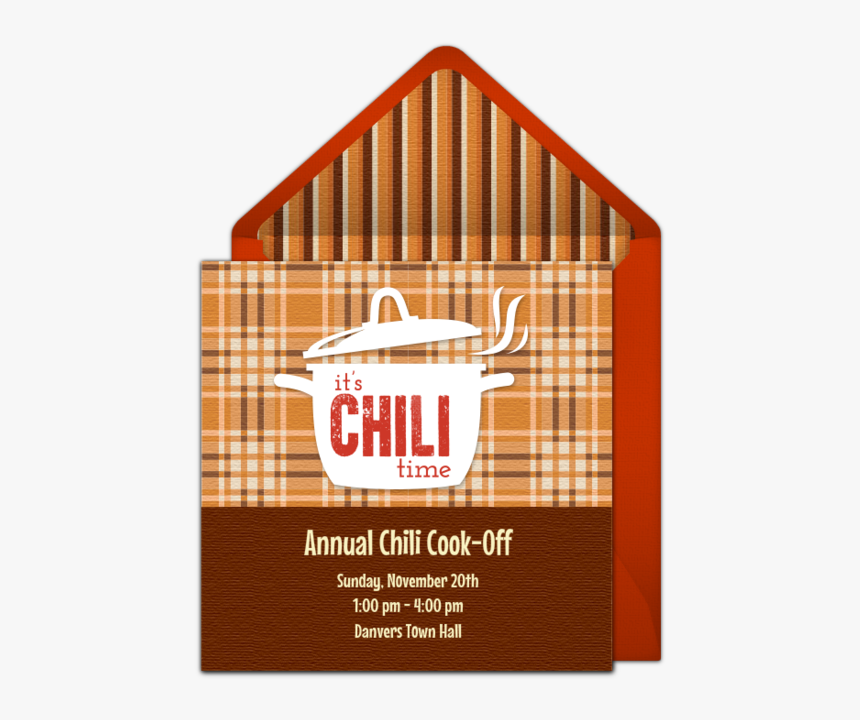 Chili Cook Off Invite, HD Png Download, Free Download