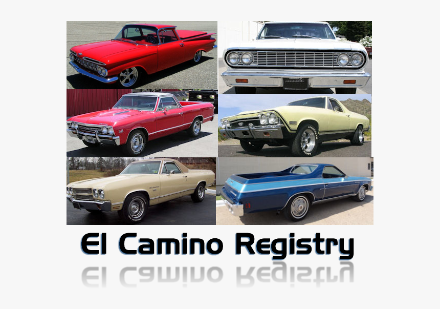 El Camino Registry © - Muscle Car, HD Png Download, Free Download