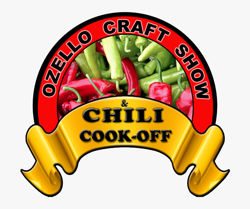 2019 Ozello Craft Show And Chili Cook-off - Chili Peppers, HD Png Download, Free Download