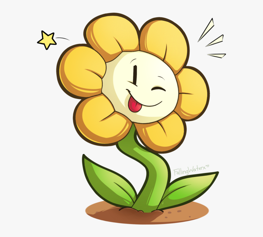 Character Stats And Profiles - Undertale Flowey, HD Png Download, Free Download